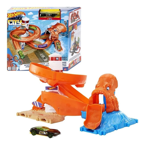 Hot Wheels City Némesis Pulpo