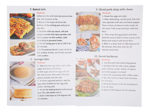 Livro De Receitas Da Air Fryer: 32 Receitas, Imagens Colorid