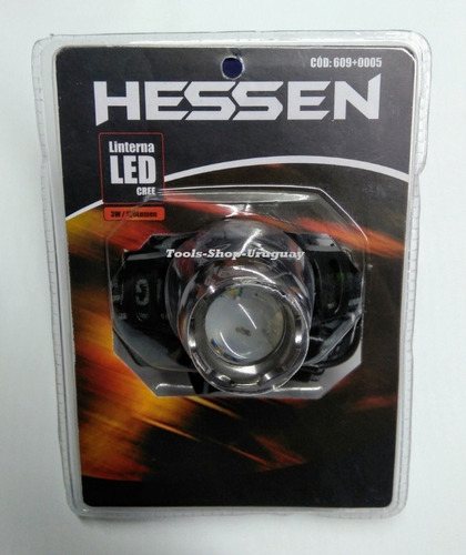 Linterna Minero Hessen Cree Led 120 Lumenes 100m Alcance