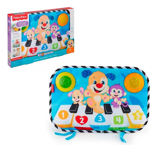 Fisher Price Rie Y Aprende Piano Patadita Musical