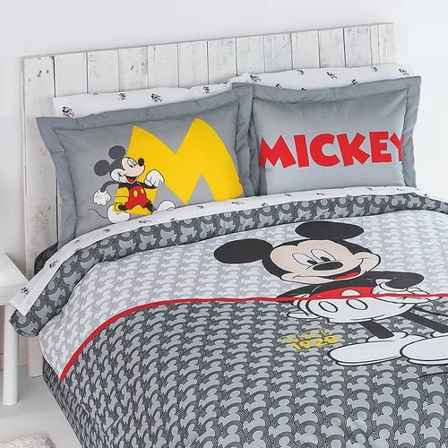 Edredón Competition Icono Mickey 8 Pzas.