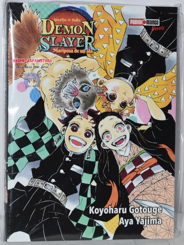 Demon Slayer - Novela Ligera - Mariposa De Un Ala - Panini