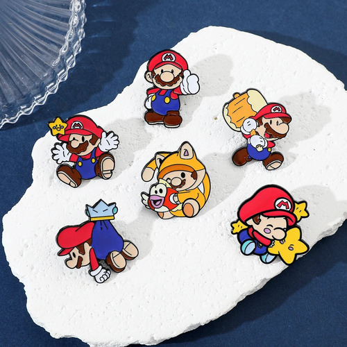 Pins De Mario Bros / Super Mario / Pines Metálicos (broches)