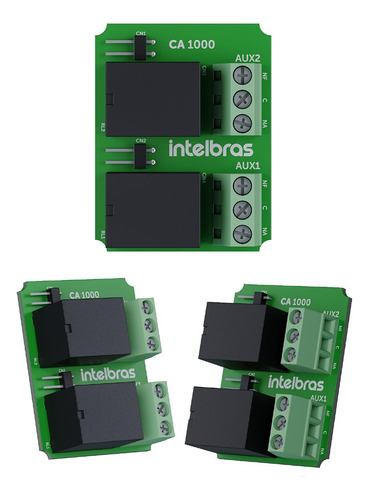 Placa Auxiliar Automatizador De Portão Ca1000 Intelbras