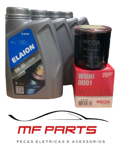 Troca De Oléo 5w30 Elaion Com Filtro Ford