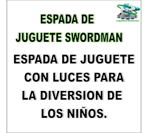 Espada De Juguete Para Niños Swordman