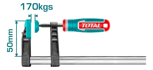Prensa Sargento Tipo F 50×250mm Total Tht1320503