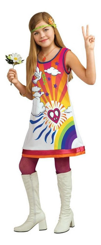 Disfraz Hippie Rubie's Sunshine Dreamer Para Niña, Talla M 8