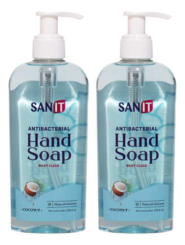 Gel Líquido Antibacteriano Sanit Silky Clean Aromatic Hand S