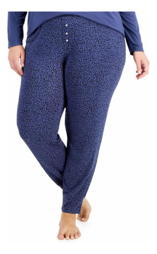 Alfani Intimates Pantalon De Pijama Tipo Jogger Con Bolsos