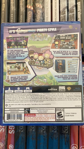 Scribblenauts Showdown Ps4 Fisico Nuevo Sellado