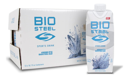 Biosteel Bebida Hidratante 12 Pack 500ml / White Freeze