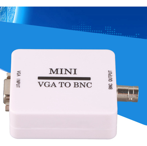 Conversor De Vídeo Mini Hd Vga Para Bnc 1920 X 1080 Usb Para