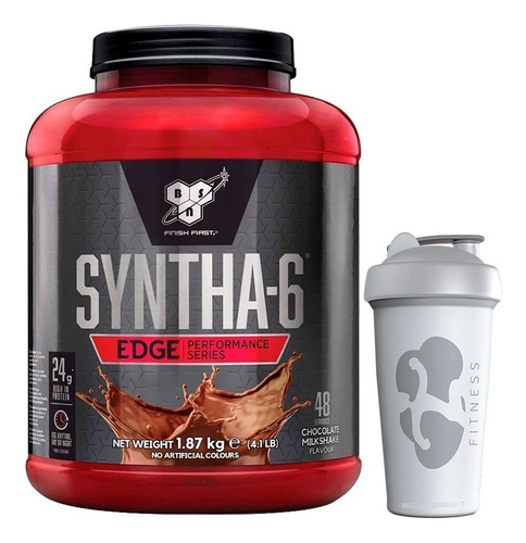 Bsn Syntha Edge 3.8lb + Vaso - Acelera La Recuperacion Sabor Chocolate