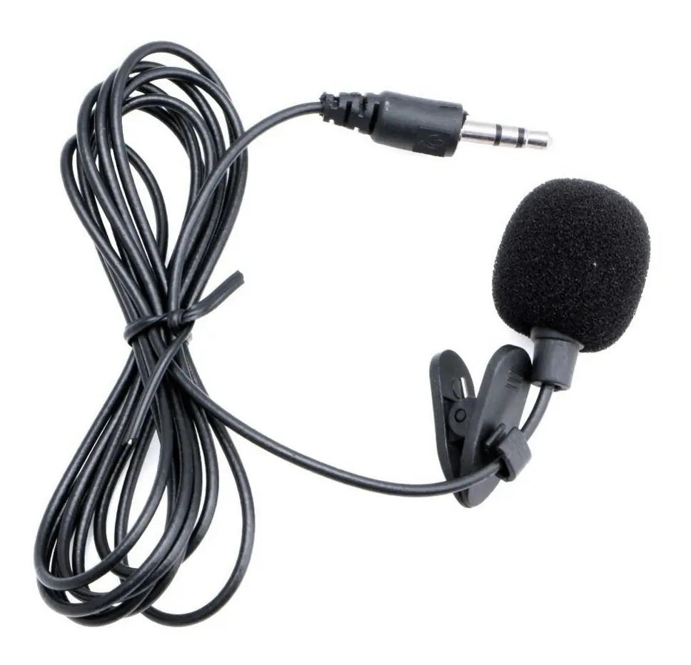 Microfone Lapela P2 Condensador Android Cabo 1.5m Omnidirecional
