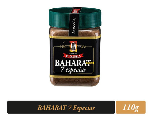 Baharat Siete Especias El Castillo Bote 110 Grs