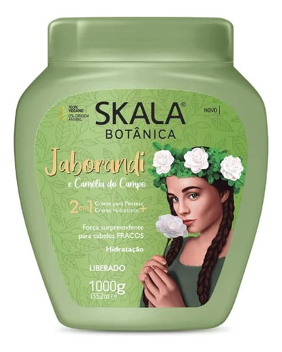 Skala - Linha Botanica - Creme De Tratamento Jaborandi E Cam