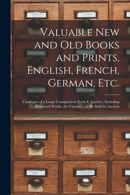 Libro Valuable New And Old Books And Prints, English, Fre...