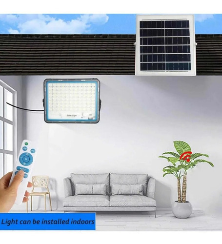 Foco de energía solar de 300 W + panel solar micro LED Ip66