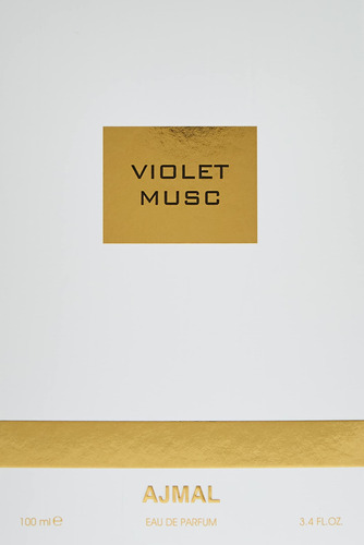 Perfume Ajmal Violet Musc Edp En Aerosol Unisex, 100 Ml