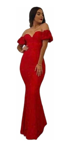 Vestido De Gala Rojo | MercadoLibre 📦