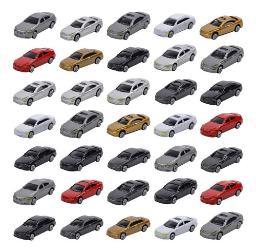50 Uds. Coches Modelo De Construcción A Escala 1:75 Ho