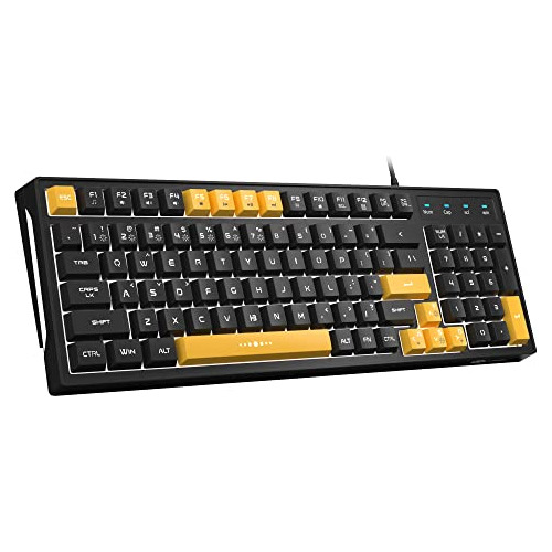 Camiysn Gaming Keyboard, Teclado De Juego De Alambre Y8gly