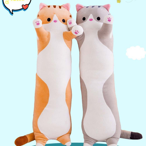 Peluche Juguetes De Peluche Lindo Gato Largo Suave Sueño Alm Peluche Juguetes De Peluche Lindo Gato Largo Suave Sueño Alm