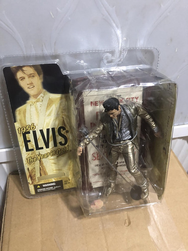 Figura Elvis The Year I'm Gold Mcfarlane (detalle) (Usado)