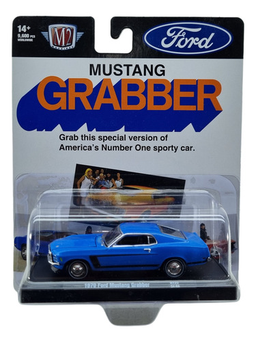 Serie Auto-drivers Esc. 1:64 Modelos A Elegir M2 Machines 1970 Ford Mustang Grabber