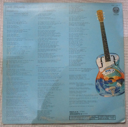 Imagen 2 de 4 de Dire Straits - Brothers In Arms (vertigo 824 499-1)