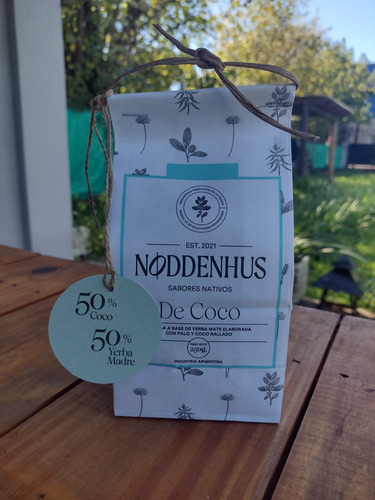 Noddenhus Yerba Mate Blend Coco Paquete 250g