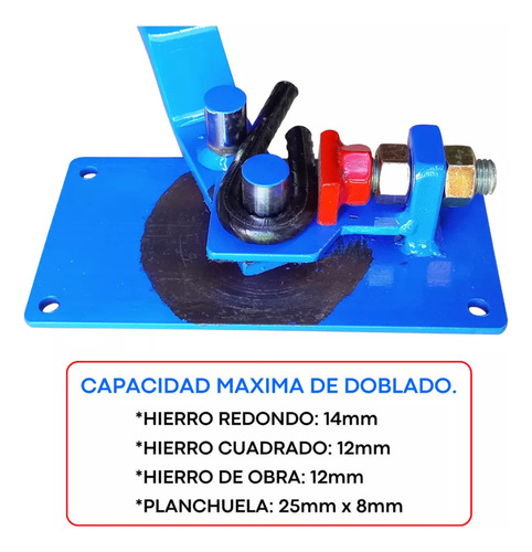 Dobladora De Fierro Herramienta Ideal Para Fabricar Adornos