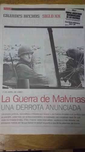 Diario Clarin 2002 Grandes Hechos Siglo Xx Guerra Malvinas