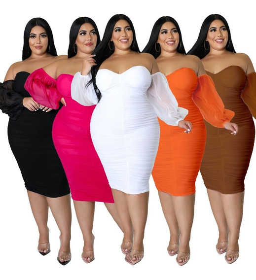 Vestido Blanco Gorditas | MercadoLibre 📦 Vestido Blanco Gorditas | MercadoLibre 📦