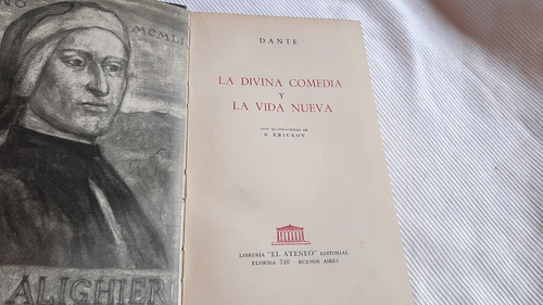 La Divina Comedia Y La Vida Nueva Dante El Ateneo