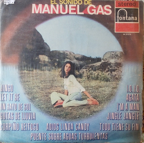 Vinilo Lp De Manuel Gas - El Sonido De (xx996.