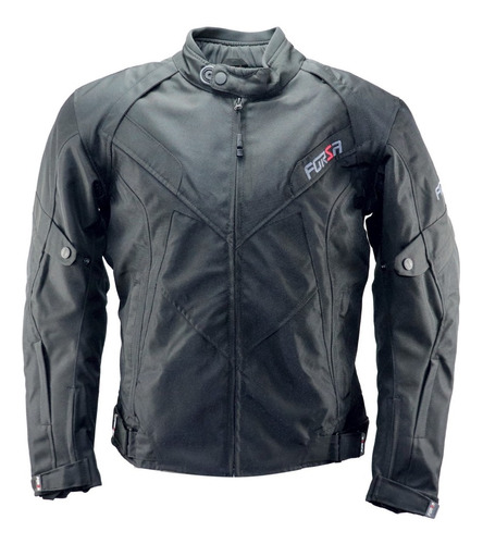 Jaqueta Forza  Gavia Preta Motociclista Masculina Moto 