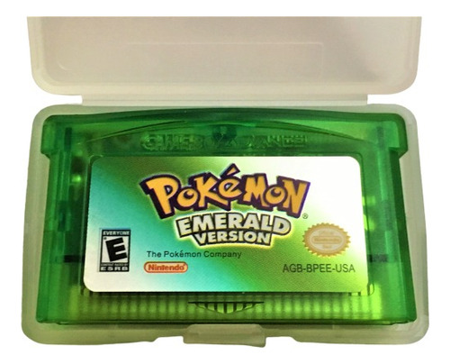 Pokemon Emerald Game Boy Advance Salvando Gba Sp Esmeralda 