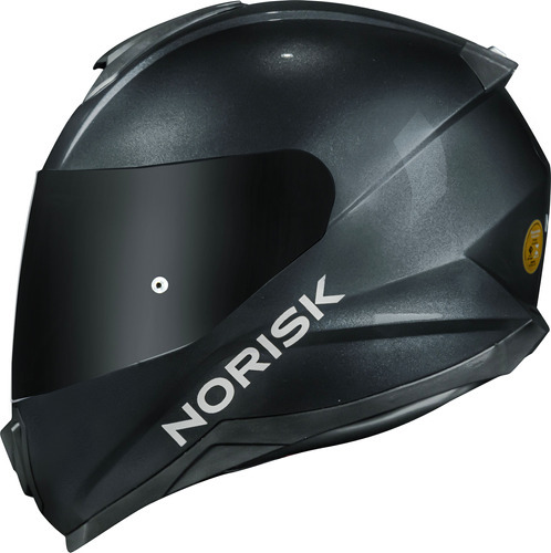 Capacete Norisk Razor Monocolor Solid Titanium Cinza Tamanho M - 58Cm