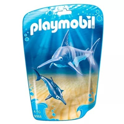 Saquinho Playmobil Animais Marinhos Peixe Espada 9068 Sunny