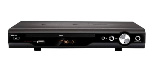 Dvd Player Usb Karaokê Game Dvd 4100b Nks