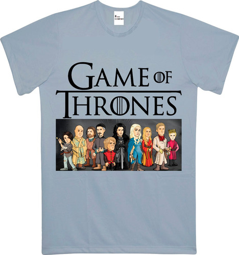 Imagem 3 de 4 de Camiseta Ou Baby Look Game Of Thrones Caricatura 2