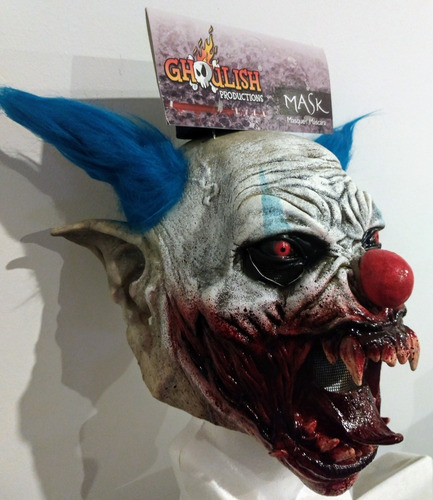 Mascara Hallowen Payaso Vampiro Latex Original