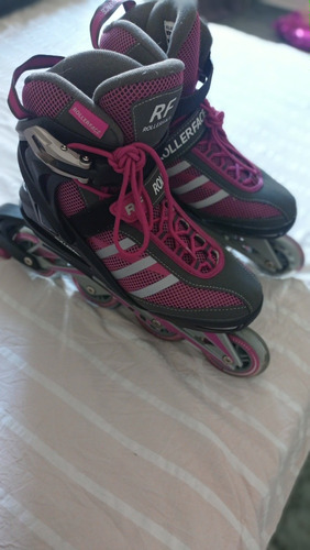 Patines En Linea Rollerface Magenta (Usado)