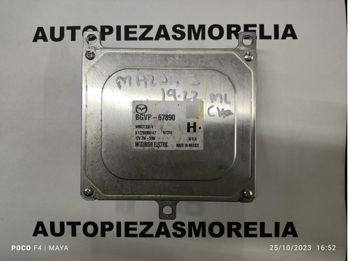 Balastra Faro Mazda 3 2019 2023 Original H Bgvp67890