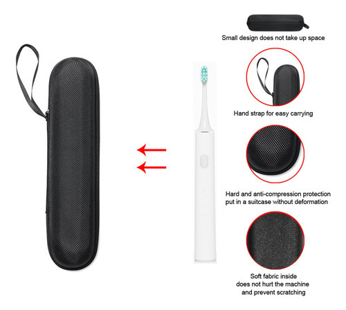 Bolsa De Almacenamiento De Cepillos De Dientes Eléctricos De