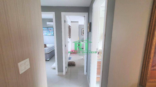 Imagem 23 de 30 de Apartamento Com 3 Dormitórios À Venda, 98 M² Por R$ 850.000,00 - Pitangueiras - Guarujá/sp - Ap5399