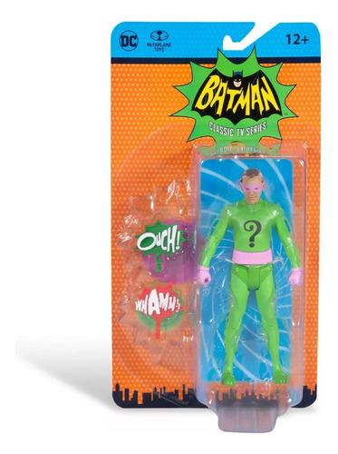 Figura The Riddler Retro Dc Batman Classic Tvseries Acertijo