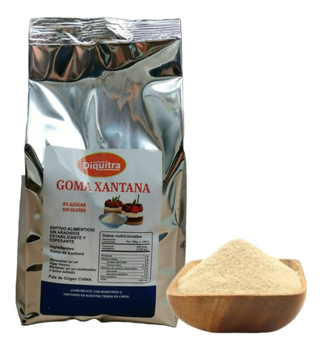 Goma Xantana Ideal Keto Sin Gluten Calidad Premium 10 Kg